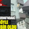 ﻿Zeytinburnu'ndaki bina böyle yerle bir oldu