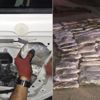 Otomobilin her yerinden uyuşturucu fışkırdı