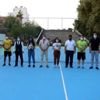 Tenis turnuvasında kupalar sahiplerini buldu