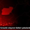 Uşak ta 4 hırsızlık olayının failleri yakalandı Uşak ta 4 hırsızlık olayının failleri yakalandı