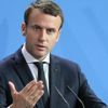 Macron'dan Ruhani'ye kutlama Macron'dan Ruhani'ye kutlama