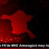 Gaziantep FK de MKE Ankaragücü maçı hazırlıkları