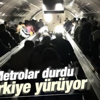Türkiye genelinde metro ve tramvay seferleri durdu