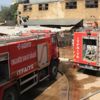 Gaziantep'te çırçır fabrikasında yangın