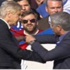 Wenger-Mourinho birbirine girdi