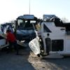 Manisa da zincirleme trafik kazası: 10 yaralı Manisa da zincirleme trafik kazası: 10 yaralı