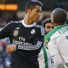 Cristiano Ronaldo rakibine tekme attı kırmızı kartı gördü Cristiano Ronaldo rakibine tekme attı kırmızı kartı gördü