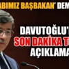 Başbakan Davutoğlu "TÜSİAD Genel Kurulu'na katılmıyorum" Başbakan Davutoğlu "TÜSİAD Genel Kurulu'na katılmıyorum"