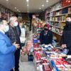 Kaymakam Dinç ve Başkan Ensari den esnaf ziyareti Kaymakam Dinç ve Başkan Ensari den esnaf ziyareti