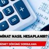 Tazminat nasıl hesaplanır? SSK-SGK Prim sorgulama hizmet dökümü ile tazminat hesaplama