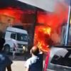 Mersin'de 4 işyeri cayır cayır yandı