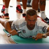 Beşiktaş salonda çalıştı