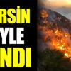 ﻿Mersin böyle yandı