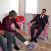 İdlib gazisine baba evinde ziyaret İdlib gazisine baba evinde ziyaret