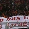 Galatasaray taraftarından Dortmund'da tehdit gibi pankart Galatasaray taraftarından Dortmund'da tehdit gibi pankart