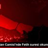 Eyüp Sultan Camisi nde Fetih suresi okundu Eyüp Sultan Camisi nde Fetih suresi okundu
