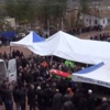 Kilis'teki roketli saldırıda hayatını kaybeden kadın defnedildi
