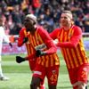 Mensah 2. golünü attı Mensah 2. golünü attı