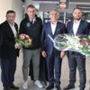 Medipol Başakşehir Almanya'da çiçeklerle karşılandı