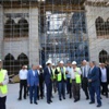 Erdoğan Çamlıca Camii'ni İnceledi Erdoğan Çamlıca Camii'ni İnceledi