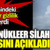 ﻿ABD nükleer silah sayısını açıkladı