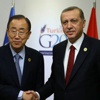 Cumhurbaşkanı Erdoğan Ban Ki-Mun ile görüştü