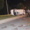 Alkollü sürücünün makas atma sevdası taklayla son buldu: 1 yaralı Alkollü sürücünün makas atma sevdası taklayla son buldu: 1 yaralı