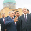 Bölge alev alev yanarken barış inşasına çalışıyoruz