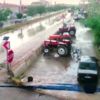 Trafik kazası güvenlik kamerasında Trafik kazası güvenlik kamerasında
