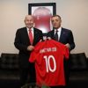 Beşiktaş yönetimi, TFF Başkanı Özdemir i ziyaret etti