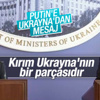 Davutoğlu Ukrayna'dan Putin'e mesaj gönderdi Davutoğlu Ukrayna'dan Putin'e mesaj gönderdi