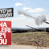 TSK, PYD mevzilerini vuruyor