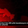 Stratonikeia da 2 bin 200 yıllık kanalizasyon sistemi ...