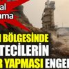 ﻿Yangın bölgesinde gazetecilerin haber yapması engellendi