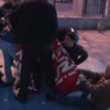 Dolmabahçe Camii önünde ''Berkin Elvan'' eylemi