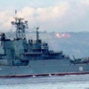 Rus savaş gemisi Ege'de
