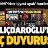 MHP'den Kılıçdaroğlu'na suç duyurusu!