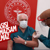 Doğu Perinçek, koronavirüs aşısı yaptırdı