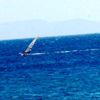 Bodrum da sörfçünün zor anları