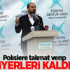 Polislere talimat verip bariyerleri kaldırttı. Polislere talimat verip bariyerleri kaldırttı.