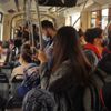 Eskişehir'de tramvaylarda koronavirüs tedbirsizliği Eskişehir'de tramvaylarda koronavirüs tedbirsizliği
