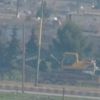 Terör örgütü PKK/YPG Kamışlı'da hendek kazıyor
