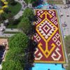 Sultanahmet’e 1453 metrekarelik lale halı