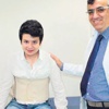 Okul çantası felç yaptı Okul çantası felç yaptı