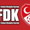 PFDK, ceza yağdırdı PFDK, ceza yağdırdı