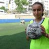 Futbolcu olmak isteyen Zeynep, takım bulamıyor Futbolcu olmak isteyen Zeynep, takım bulamıyor