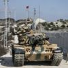 Tanklar, sınırda eğitim yaptı Tanklar, sınırda eğitim yaptı