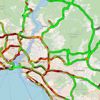 İstanbul'da kısıtlama öncesi trafik yoğunluğu