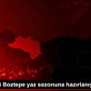 Ordu daki Boztepe yaz sezonuna hazırlanıyor Ordu daki Boztepe yaz sezonuna hazırlanıyor