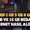 Rekabet tavan yaptı! Türk Telekom, Vodafone, Turkcell 1 GB, 2 GB, 5 GB, 8 GB, 10 GB ve 15 GB bedava internet nasıl alınır? Rekabet tavan yaptı! Türk Telekom, Vodafone, Turkcell 1 GB, 2 GB, 5 GB, 8 GB, 10 GB ve 15 GB bedava internet nasıl alınır?